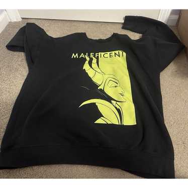 Disney Villains: Maleficent Side Profile Crewneck 