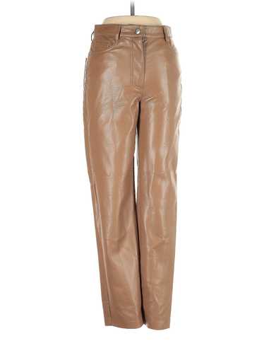 Wilfred Women Brown Faux Leather Pants 0 - image 1