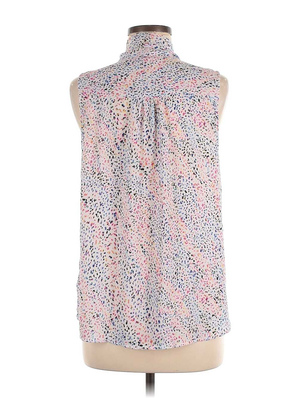 Jones New York Women Pink Sleeveless Blouse M - image 2