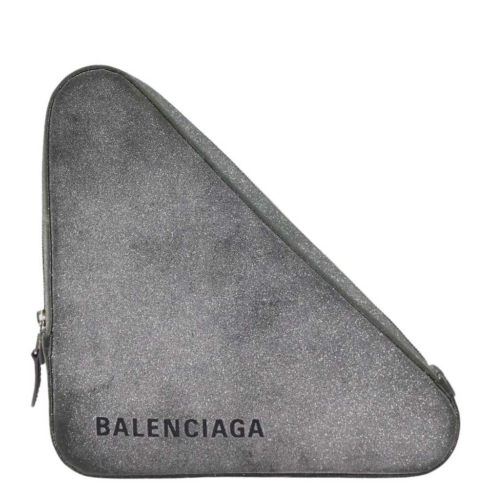 Balenciaga BALENCIAGA Triangle Duffle Clutch Bag … - image 2