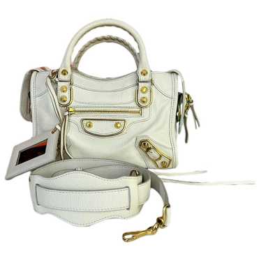 Balenciaga Classic Metalic leather handbag - image 1