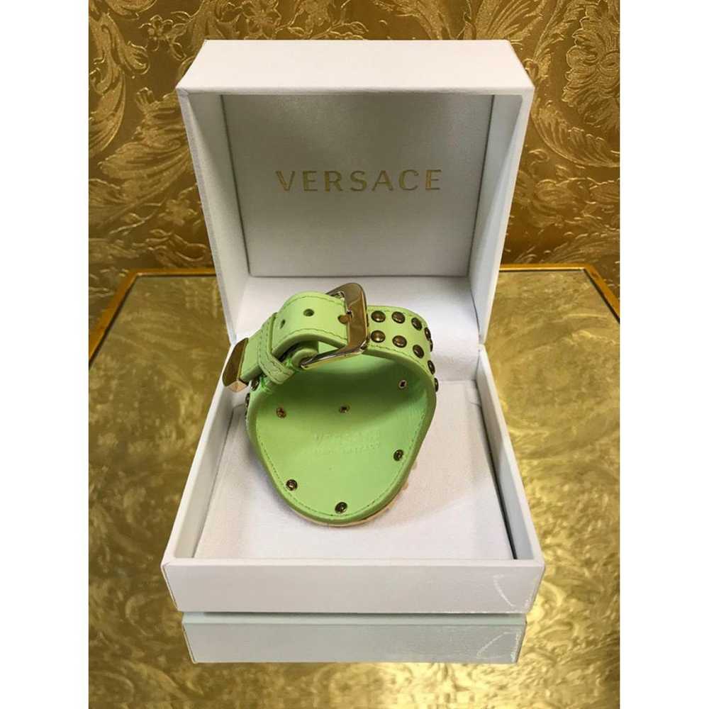 Versace Leather bracelet - image 3