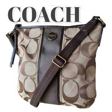 COACH Coach Signature Shoulder Bag F21905 Brown - image 1