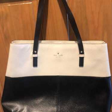 Kate Spade black white Tote - image 1