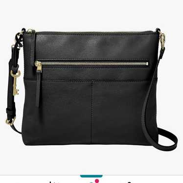 Fossil Fiona Large Crossbody Purse in Black