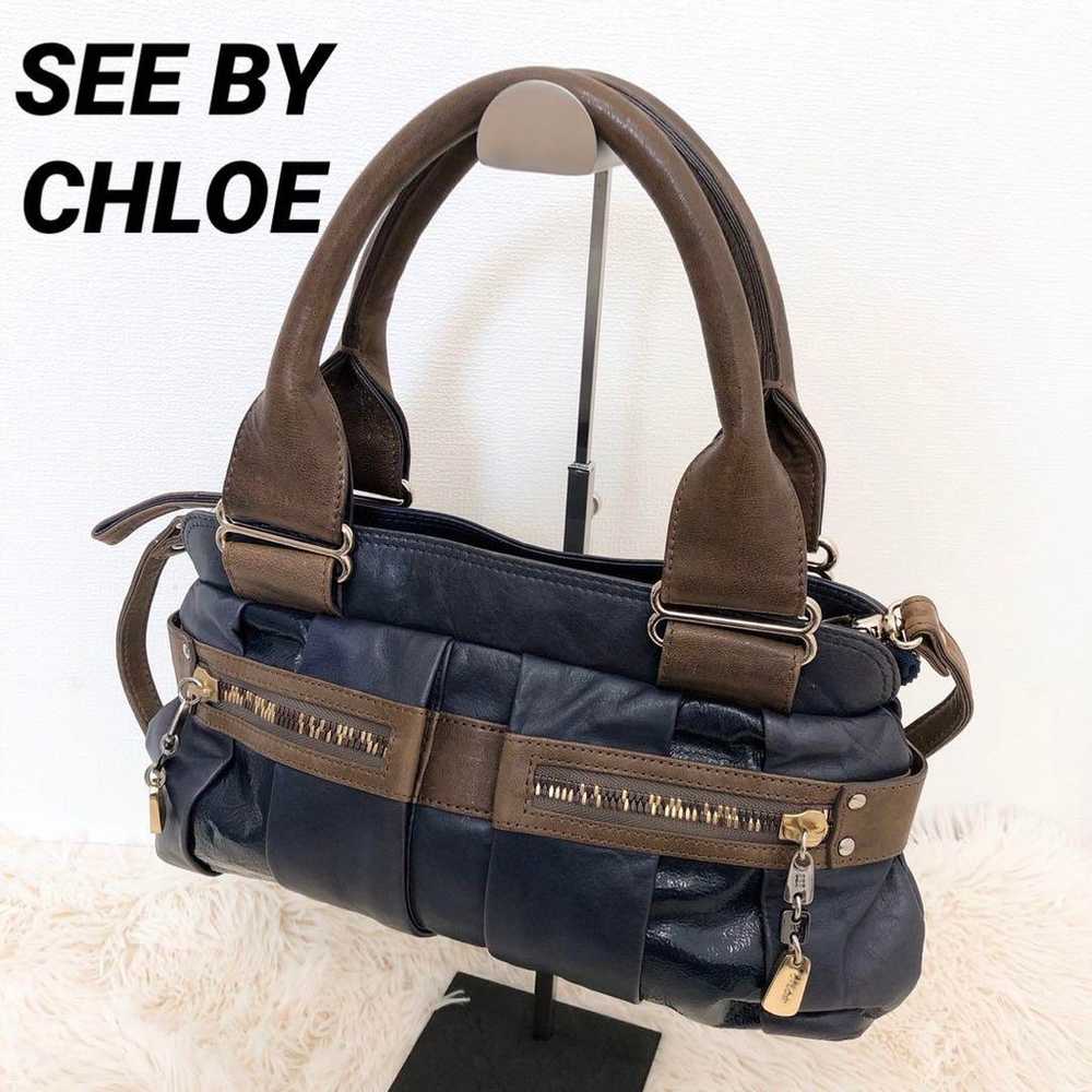 SEE BY CHLOE Handbag in Blue, luxurious and highl… - image 1