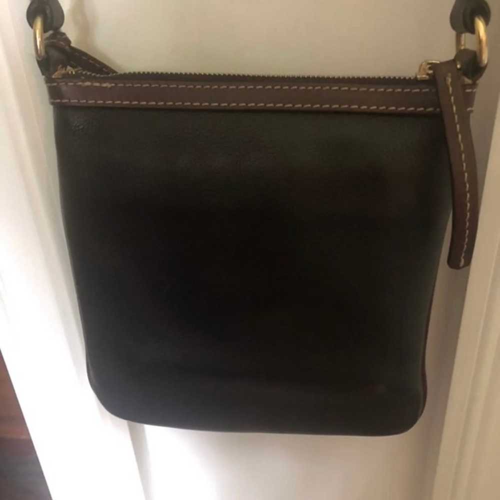 Vintage Dooney and Bourke smooth leather crossbody - image 7