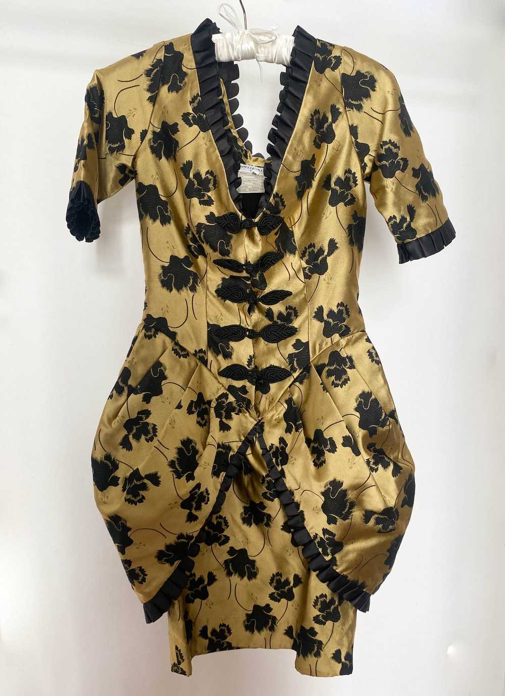 Isabelle Allard Baroque Dress in Gold and Black - image 3