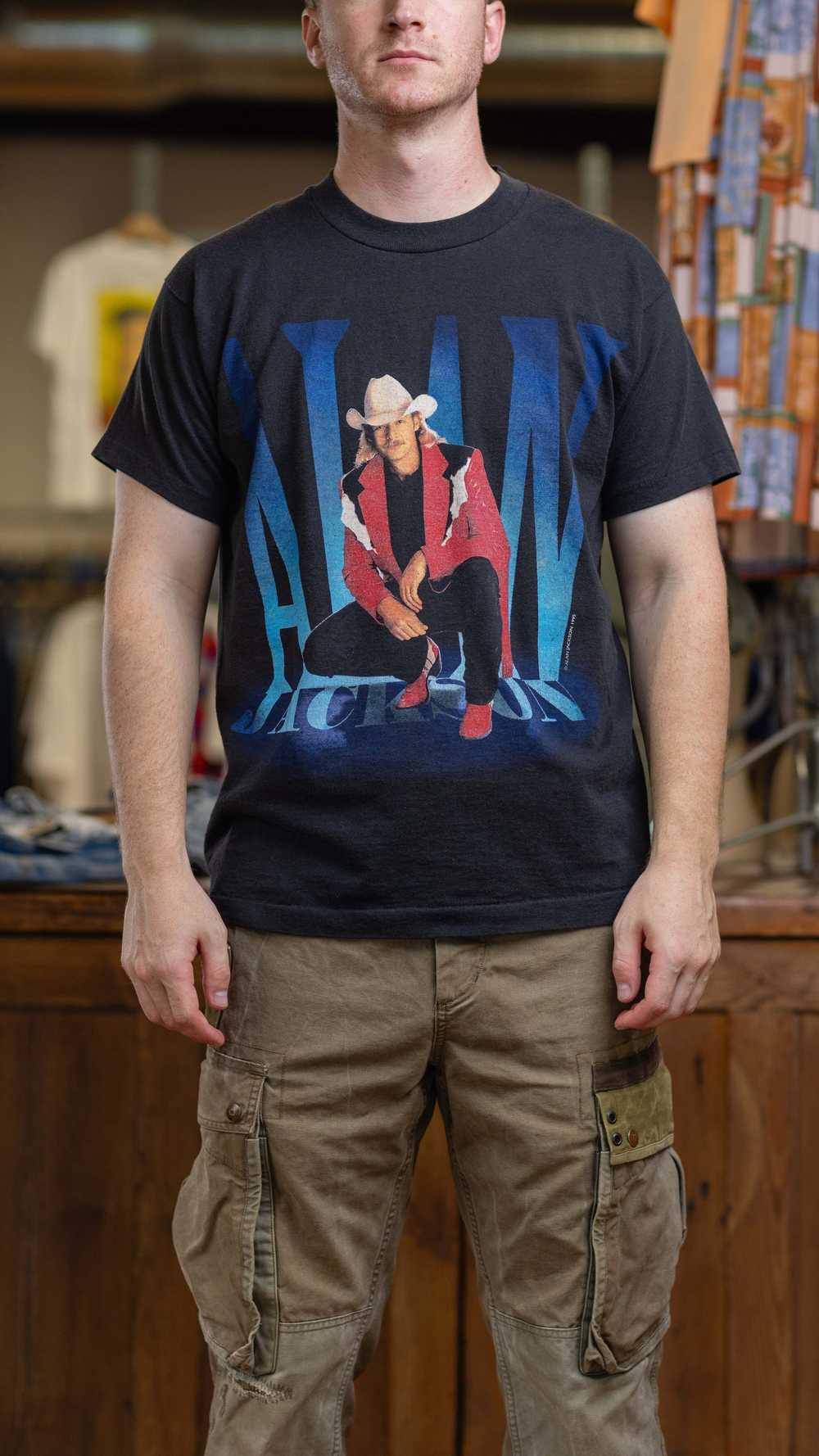 Large 1995 Alan Jackson Tour T-shirt - image 3