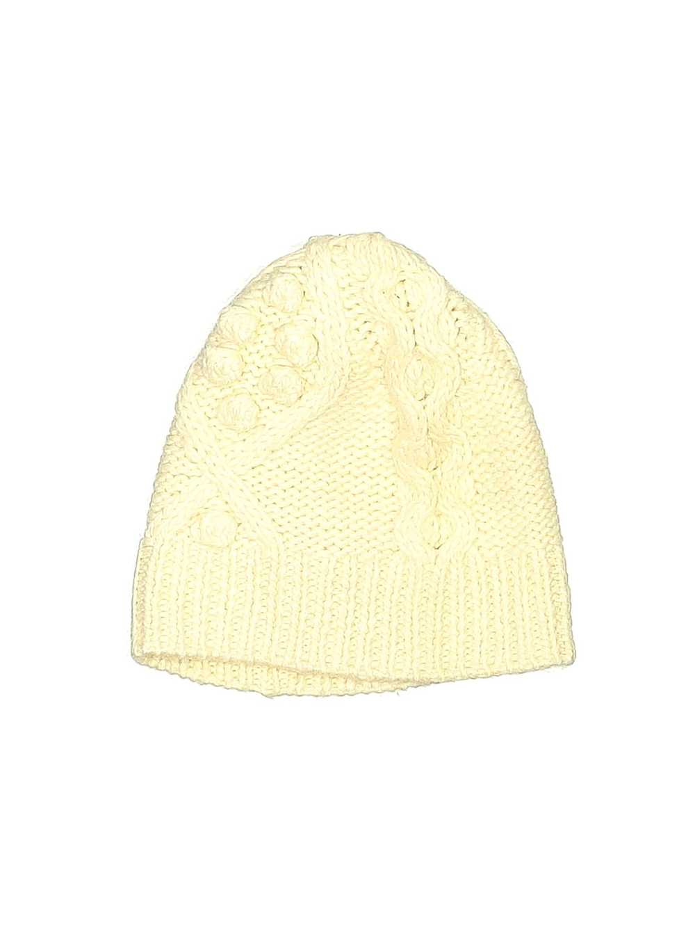 J.Crew Women Yellow Beanie One Size - image 1