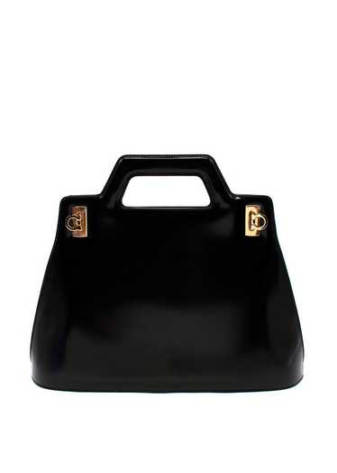 Managed by hewi Salvatore Ferragamo Black Wanda T… - image 1