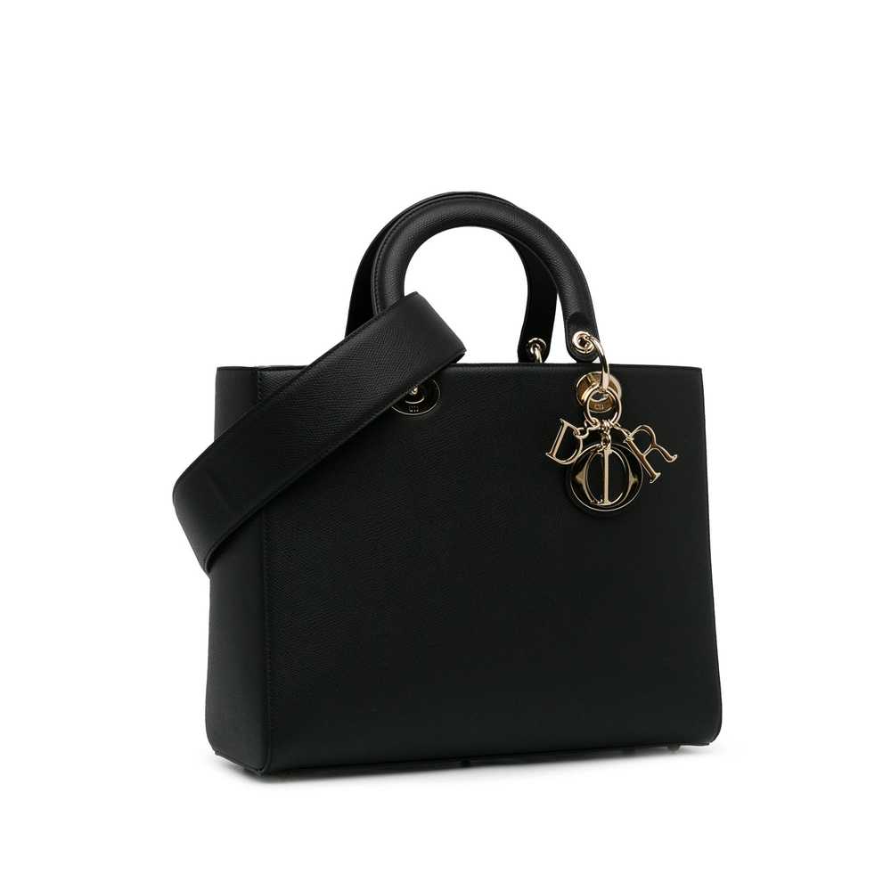 Product Details Dior Black Large Grained Calfskin… - image 2