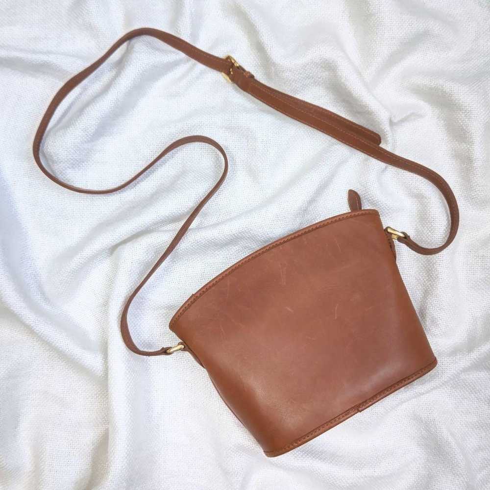 Etienne Aigner leather shoulder bag in brown - image 2