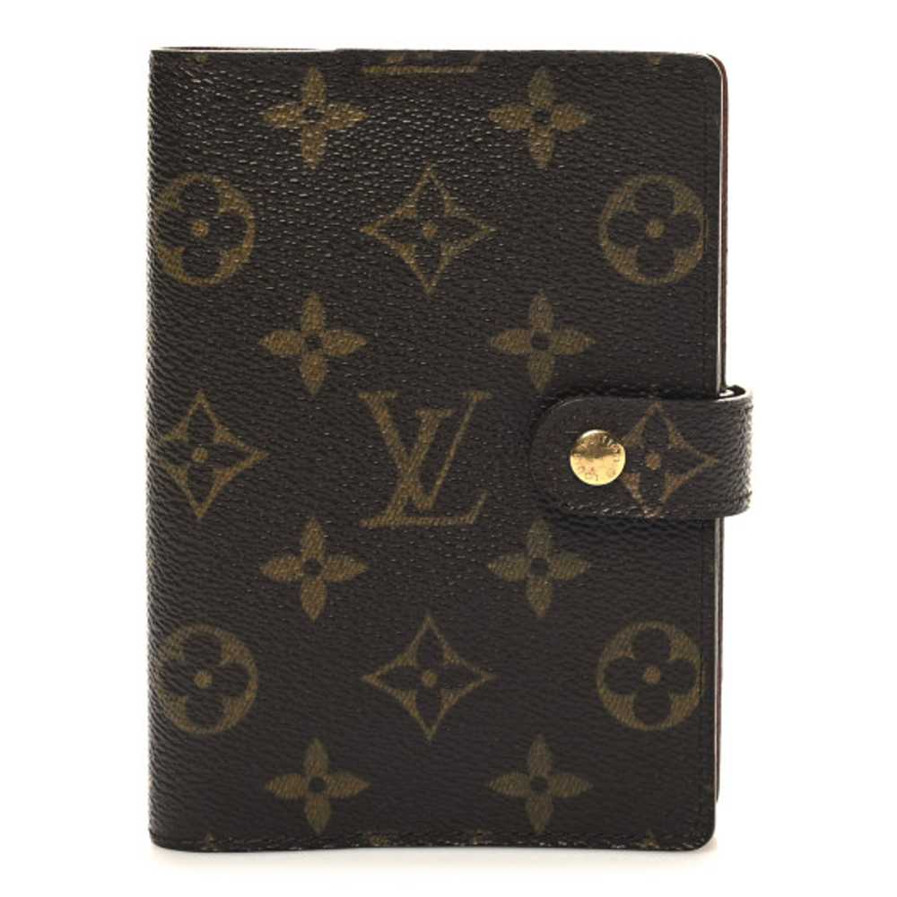 LOUIS VUITTON Monogram Small Ring Agenda Cover - image 1