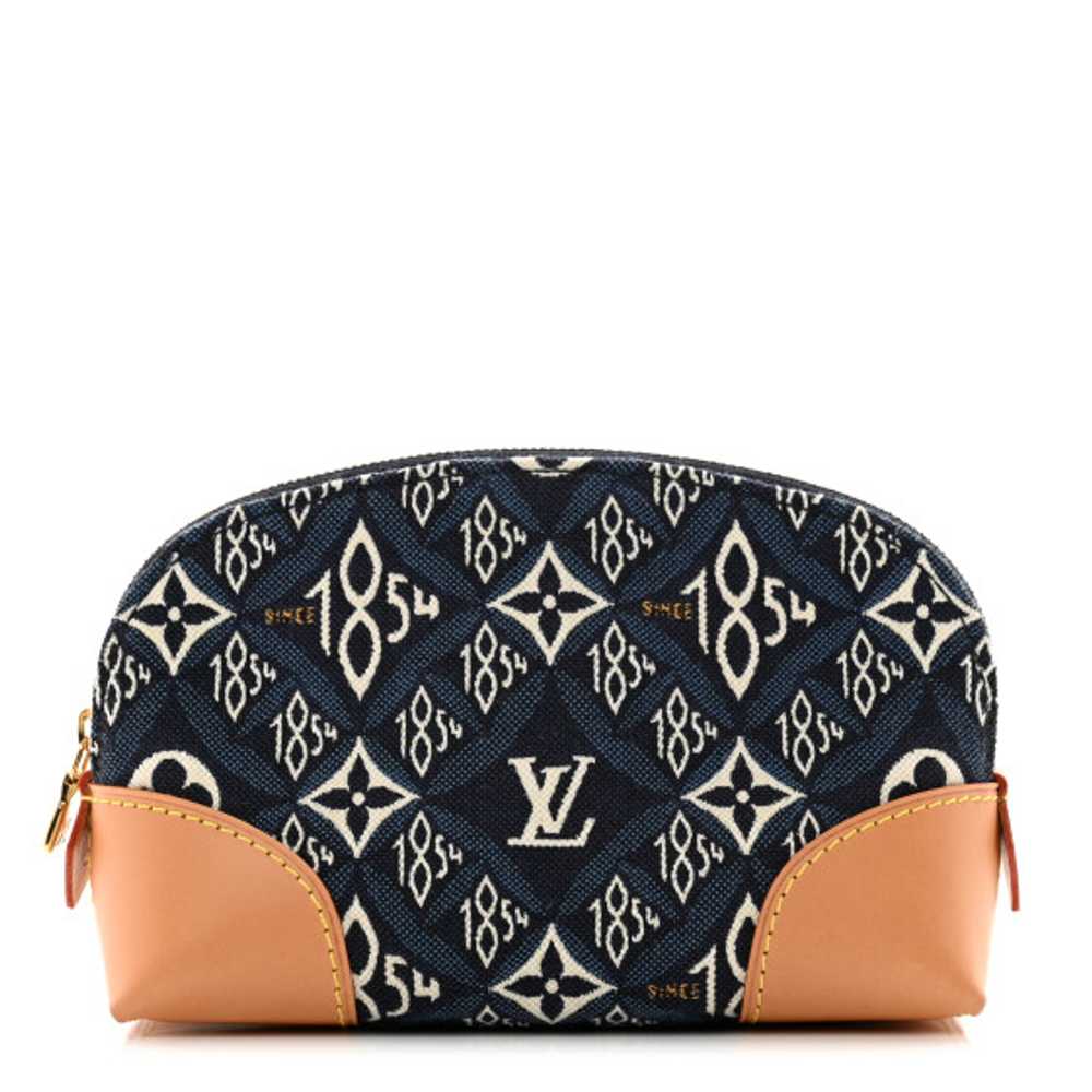 LOUIS VUITTON Jacquard Since 1854 Cosmetic Pouch … - image 1