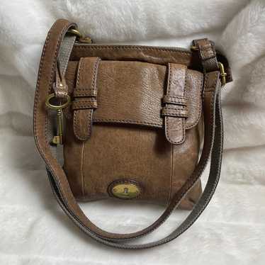 Fossil  Carson long live vintage Messenger leathe… - image 1