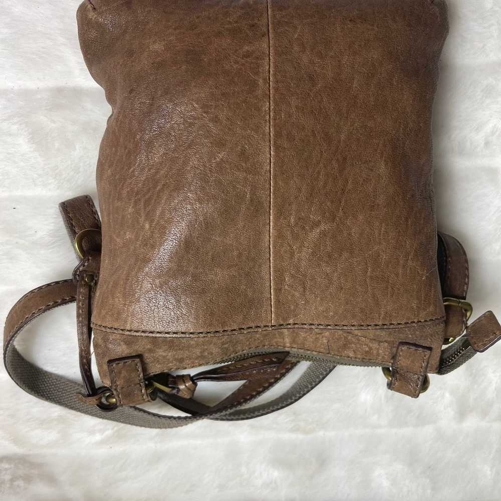 Fossil  Carson long live vintage Messenger leathe… - image 7