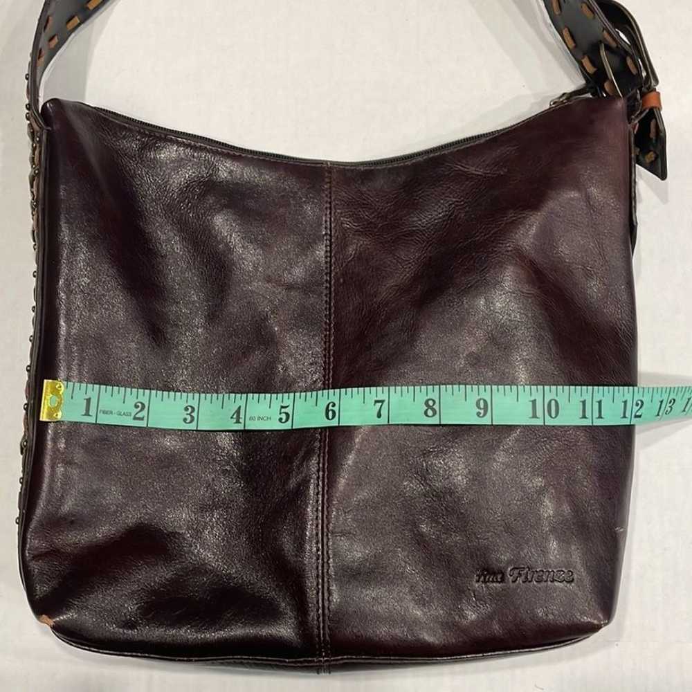 Vintage Fina Firenze Purse Handbag Italian Genuin… - image 9