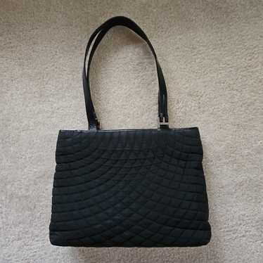 Vintage Bally mid-size shoulder tote handbag - image 1