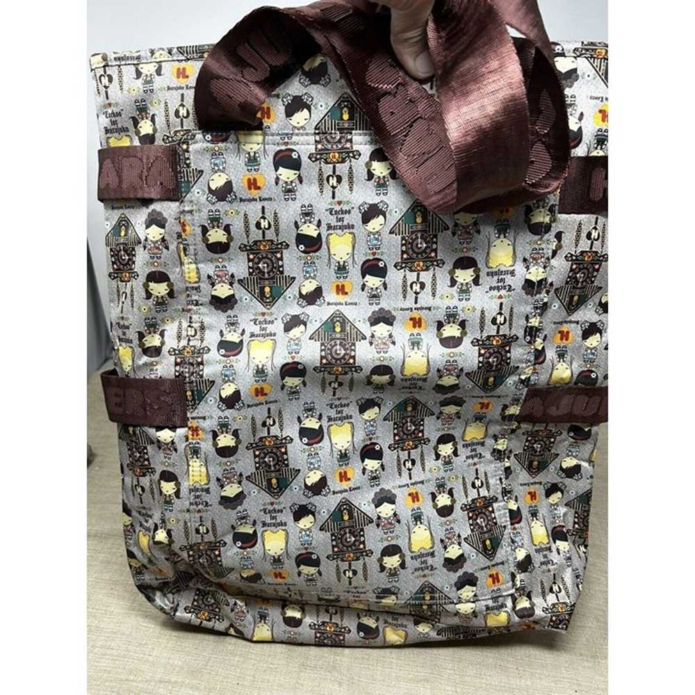 Vintage Large Harajuku Lovers Brown Tote/Laptop B… - image 3