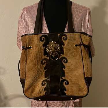 EUC Vintage Sharif Lion’s Head Bag