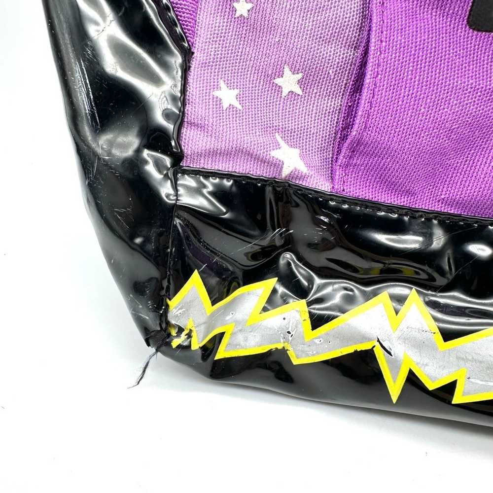 Powerpuff Girls Black Purple Backpack Cartoon Net… - image 3