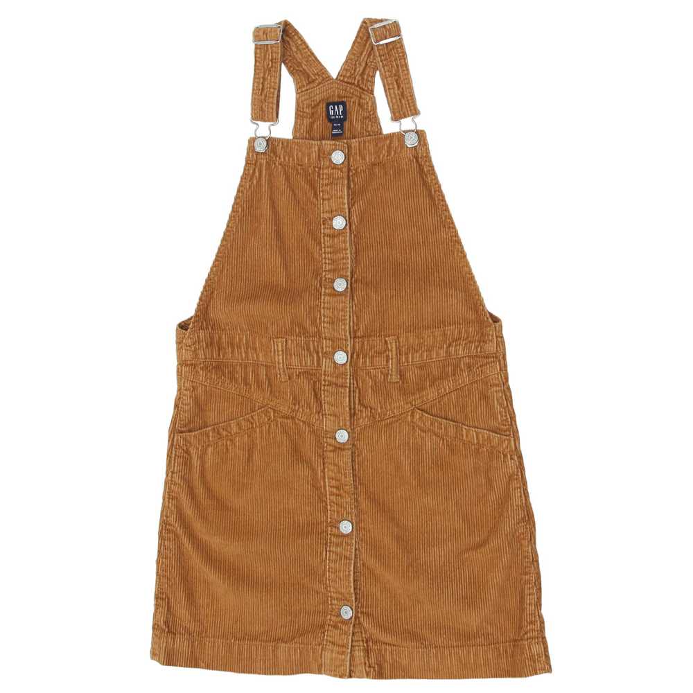 Girls Youth GAP Corduroy Button Down Skirt Overal… - image 1