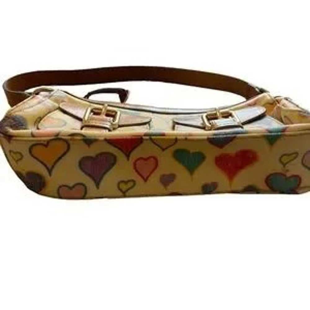 Dooney & Bourke Y2K Heart Small Purse Handbag Vin… - image 6