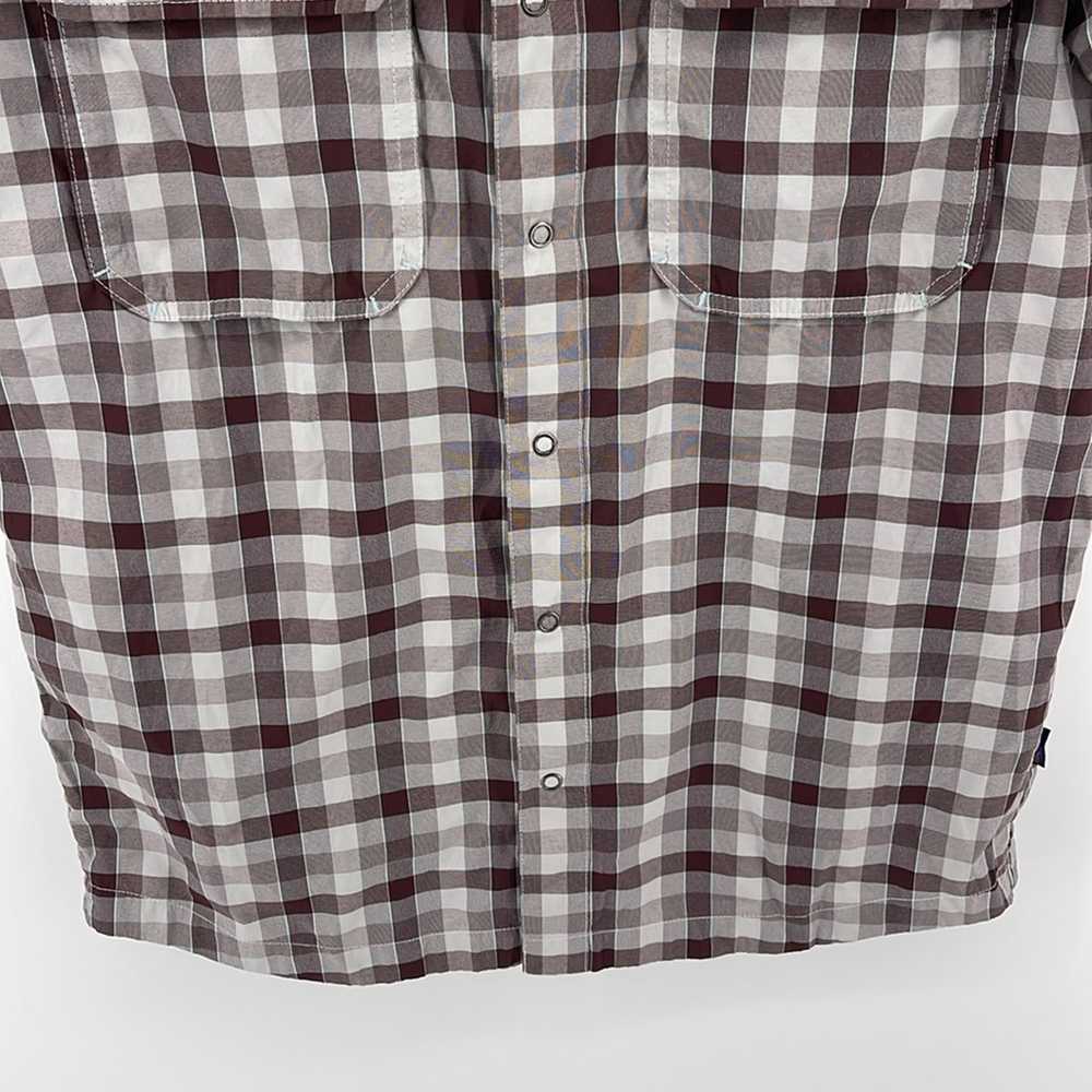 Patagonia El Ray plaid short sleeve snap front sh… - image 4