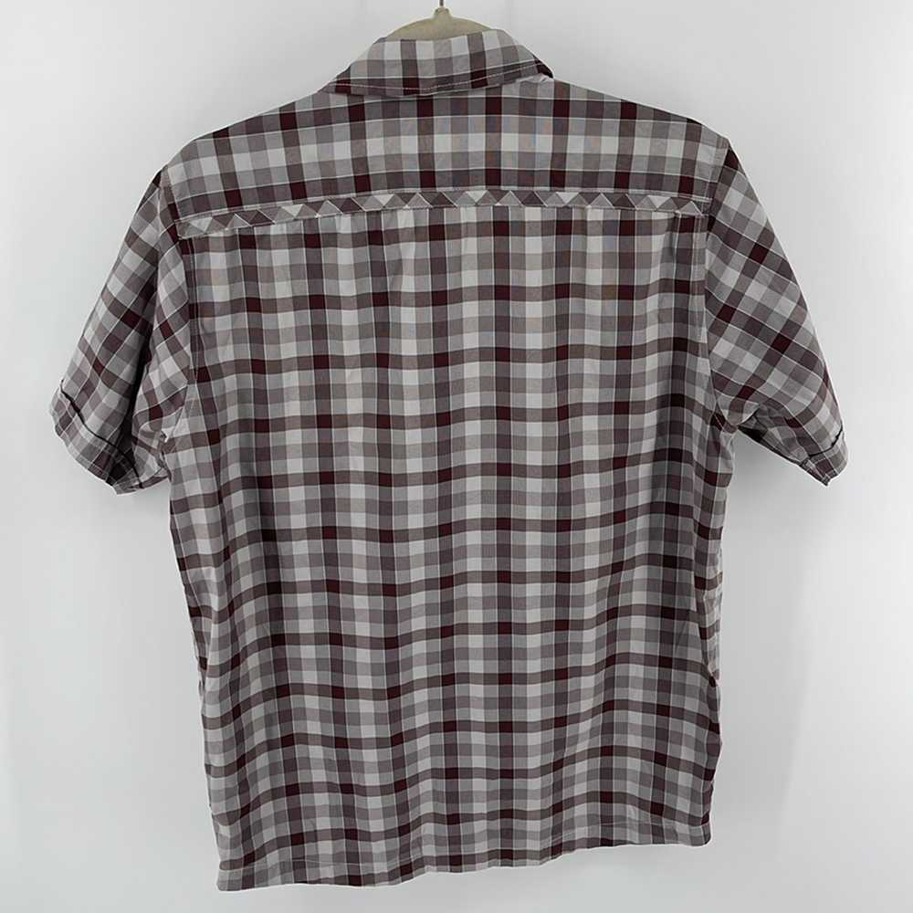 Patagonia El Ray plaid short sleeve snap front sh… - image 6