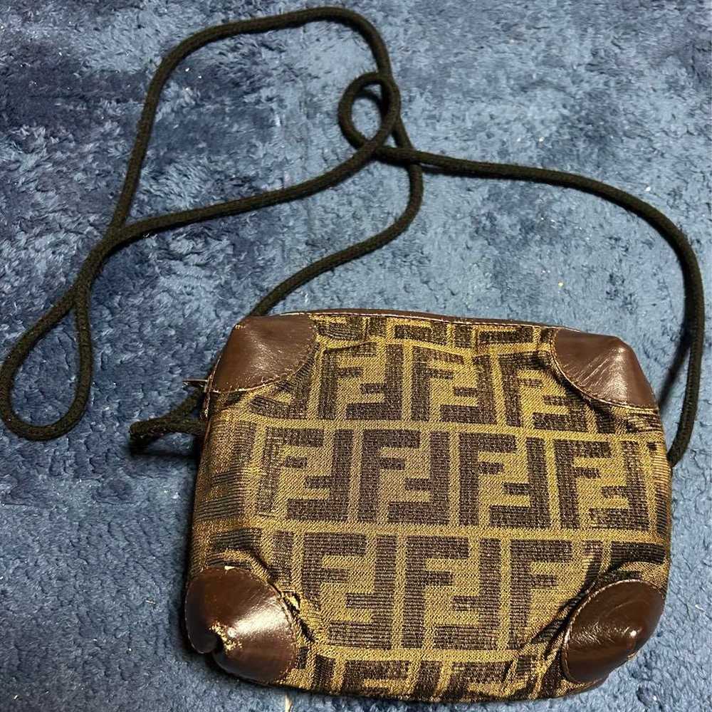 FENDI Old Fendi Shoulder Bag Zucca Vintage - image 2