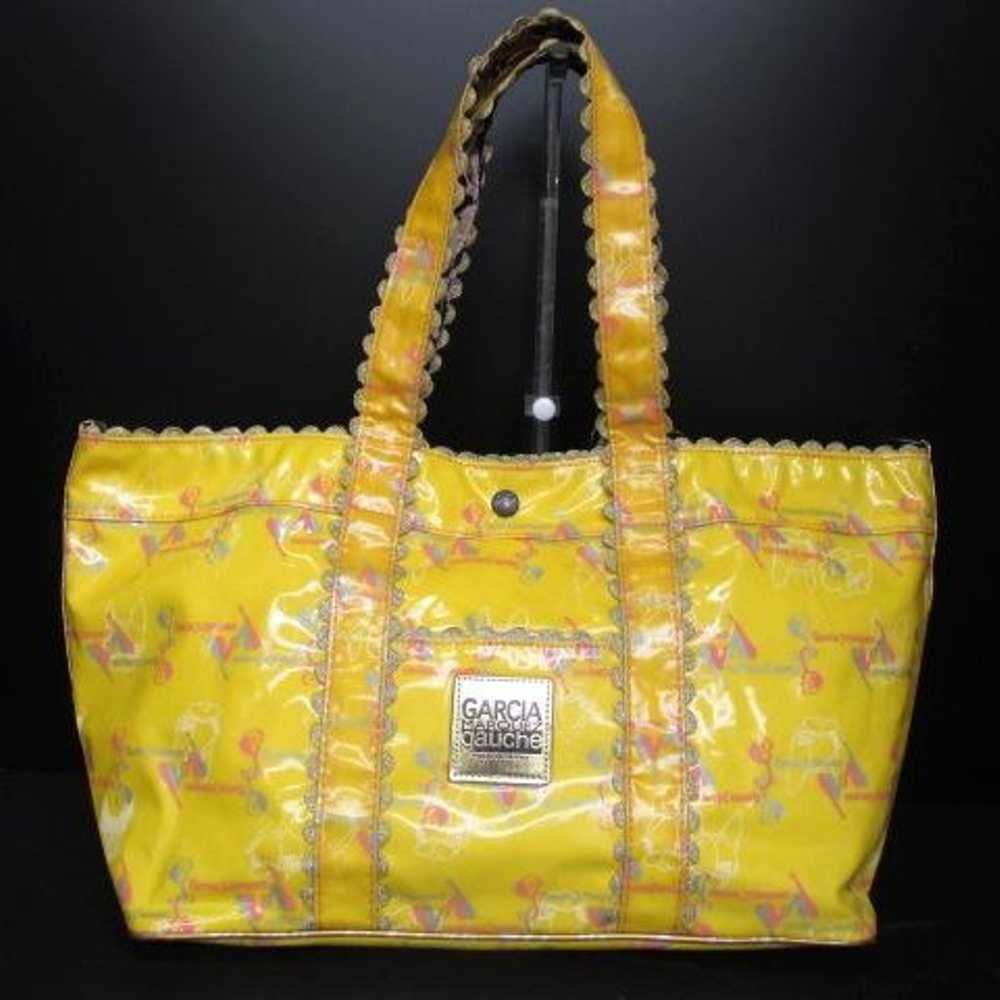 ✈ Excellent condition Garcia Marquez frill tote b… - image 1