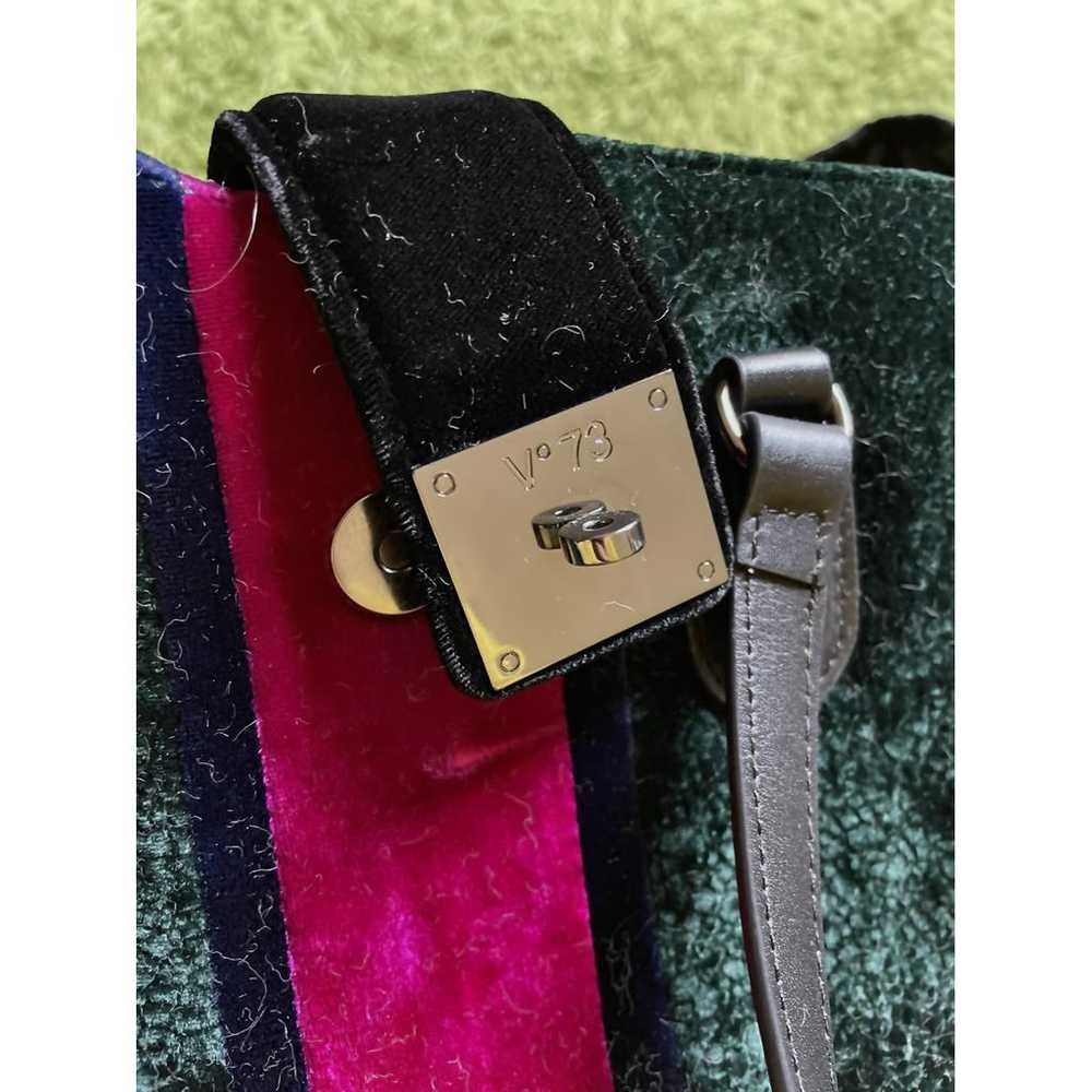 V 73 Velvet handbag - image 4