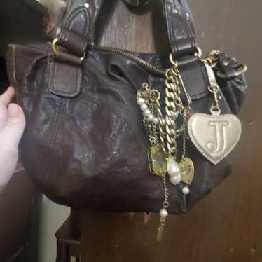 Lamb leather Juicy Couture bag