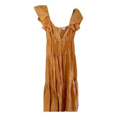 Ronny Kobo Linen maxi dress