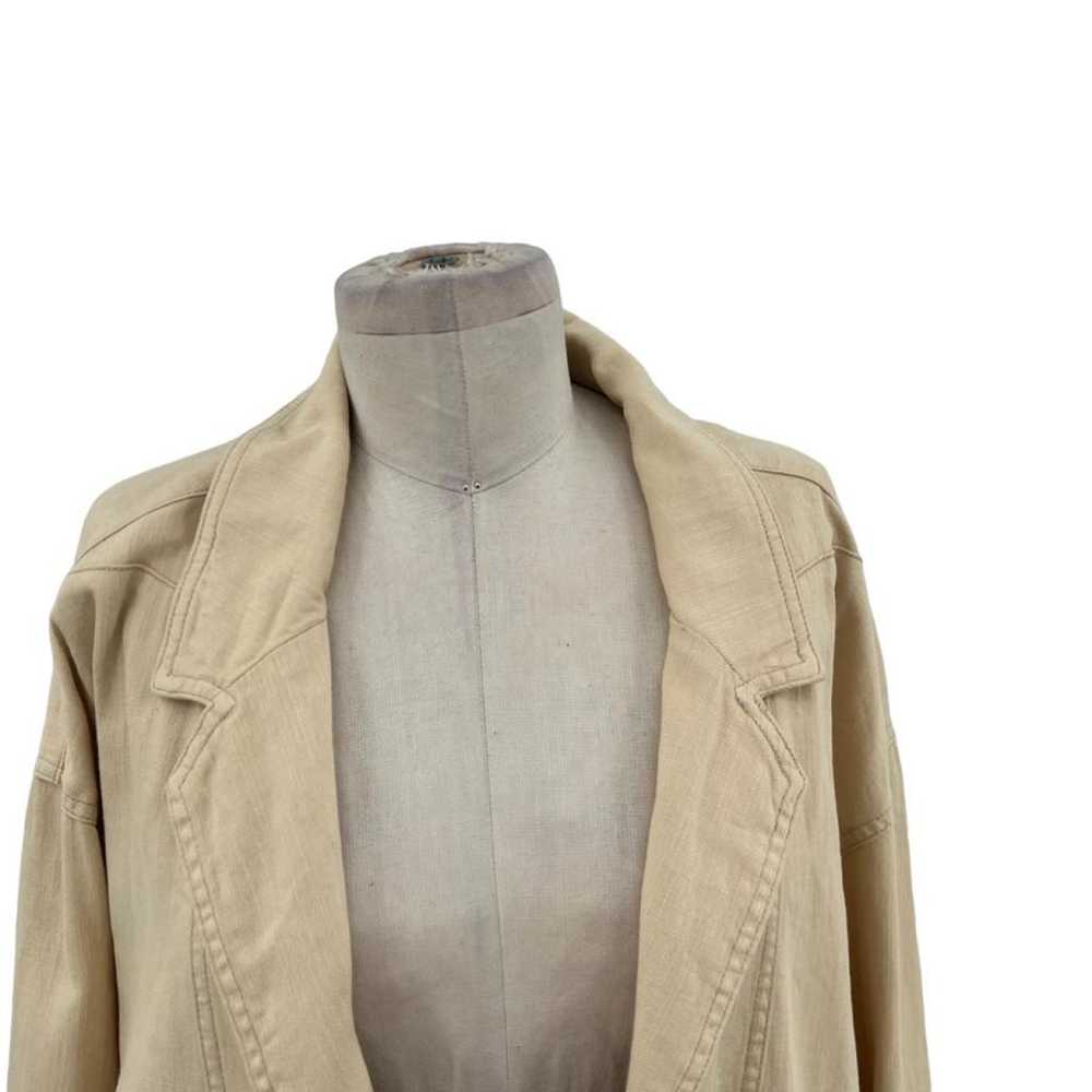 Anthropologie Linen blazer - image 2