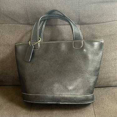 Vintage Coach Bleeker Gray buy Leather Bag