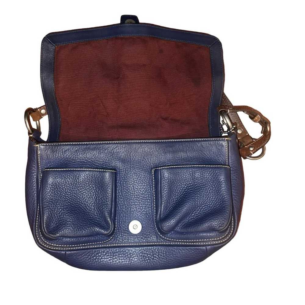 Navy coach purse - image 3