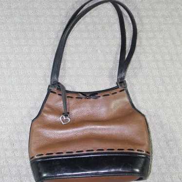 Vintage Brighton Brown and Black Purse - image 1