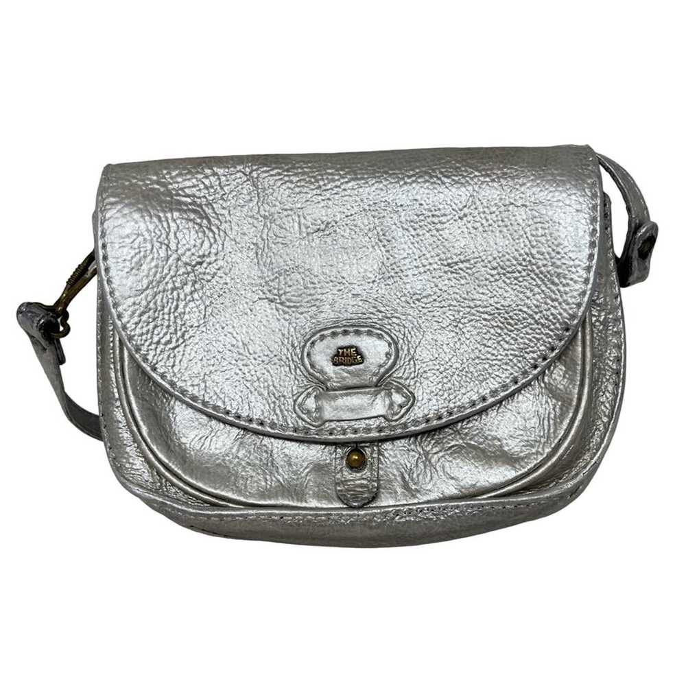 THE BRIDGE- Leather Silver Saddle Shoulder/ Cross… - image 1