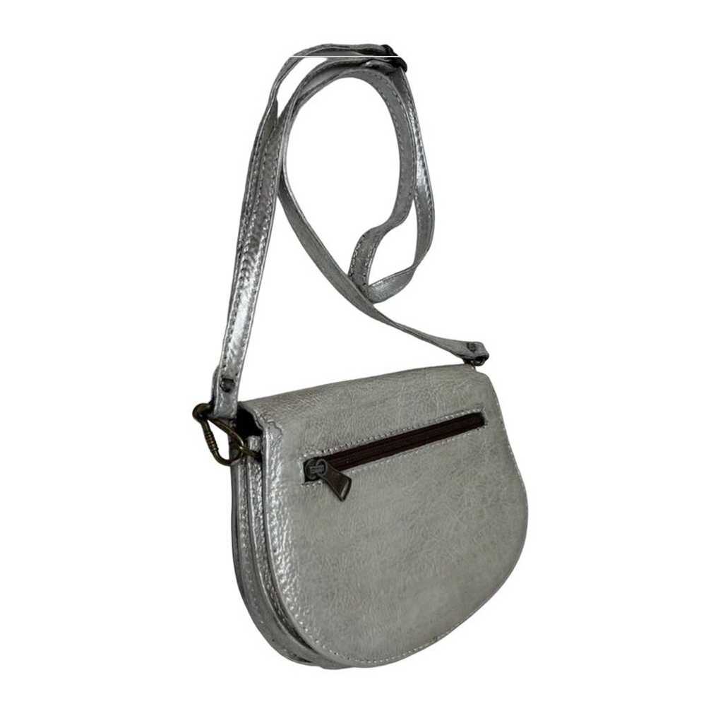 THE BRIDGE- Leather Silver Saddle Shoulder/ Cross… - image 2