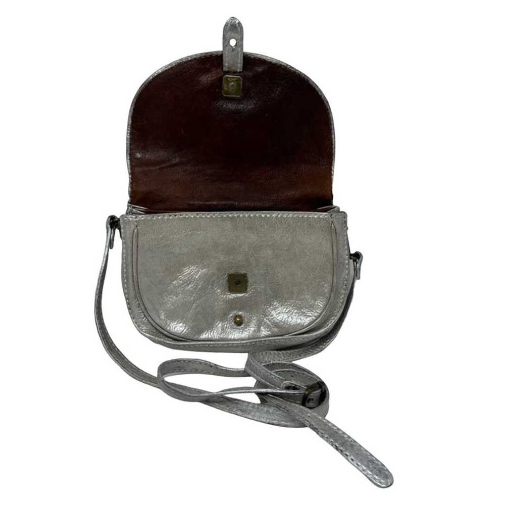 THE BRIDGE- Leather Silver Saddle Shoulder/ Cross… - image 5