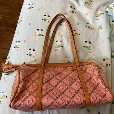 Dooney & Bourke Pink Barrel Bag - image 1