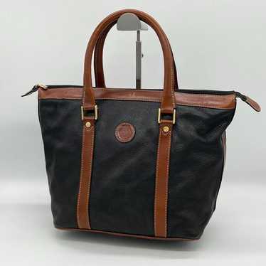 ✨Fine Quality✨ BALLY Handbag Vintage Two-tone Gra… - image 1