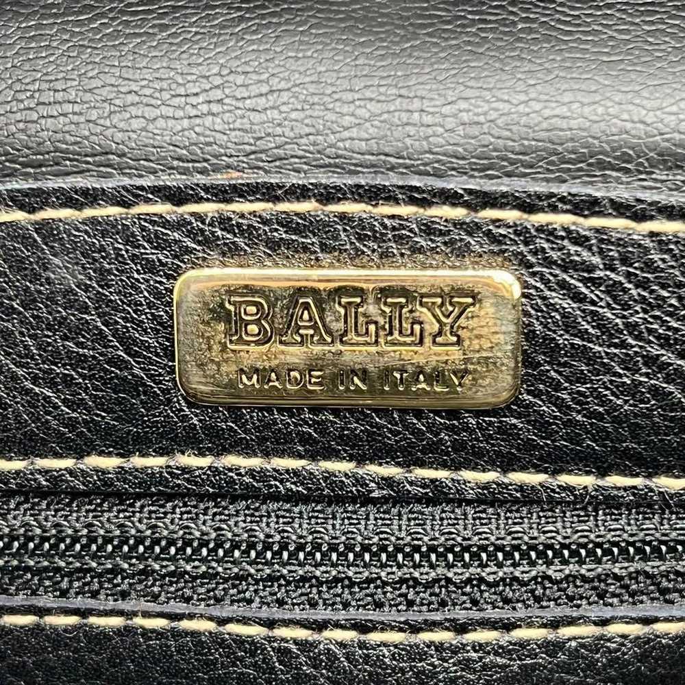 ✨Fine Quality✨ BALLY Handbag Vintage Two-tone Gra… - image 9