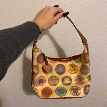 Vintage Dooney & Bourke Stamp Bag - image 1