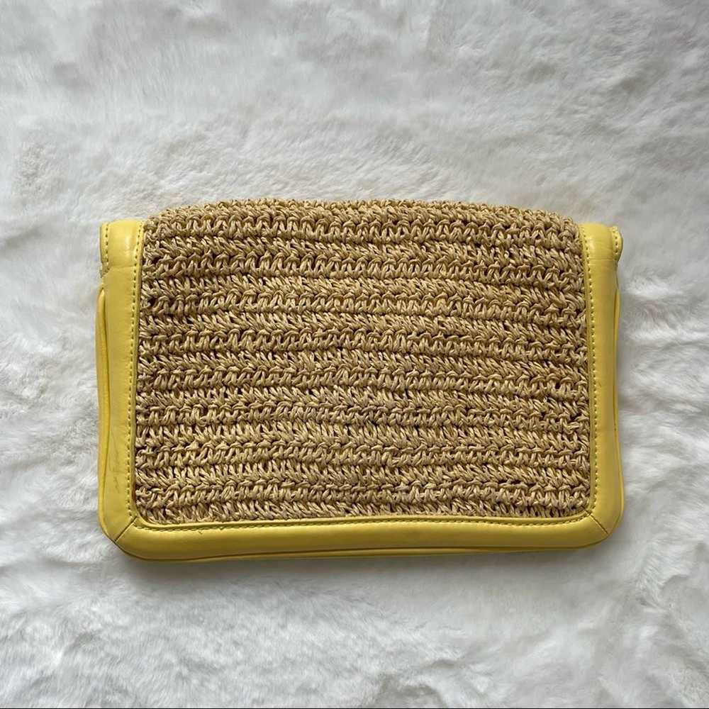 Talbots Vintage Straw Clutch - image 5