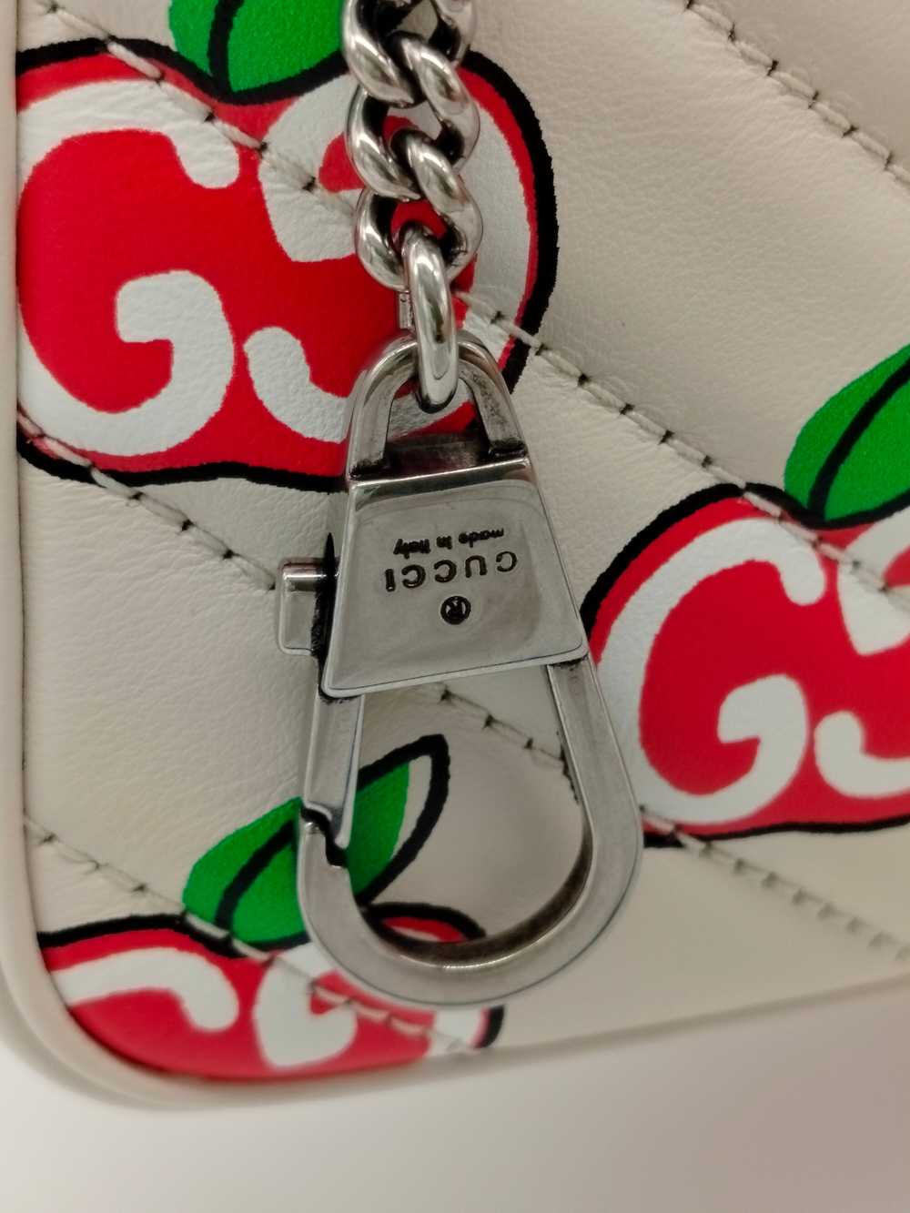 Gucci Apple Monogram Supermini Marmont Bag - '10s - image 8