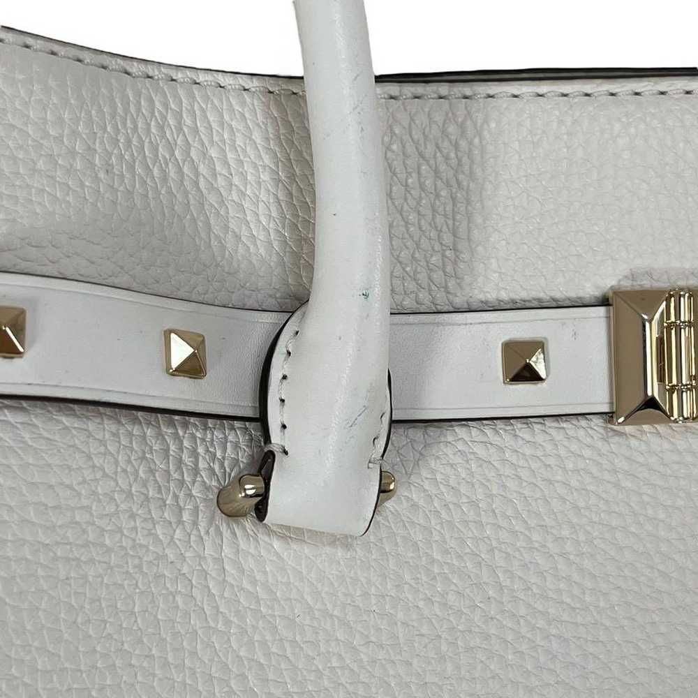 MICHAEL KORS Michael Kors ☆ Tote Bag Leather Whit… - image 7