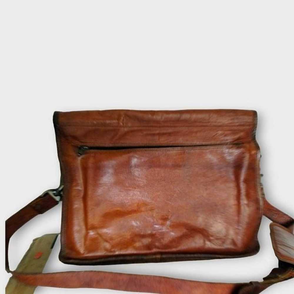 Komals Passion Leather Vintage Leather Briefcase … - image 2